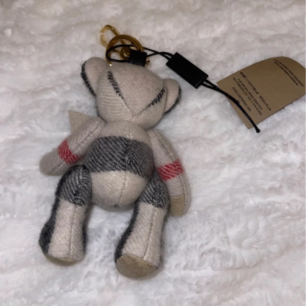 Authentic Burberry Thomas Bear Charm with Bow Tie - Picture 2 of 4